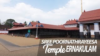 Sree Poornathrayeesa Temple Ernakulam  Kerala Temples [upl. by Sicular]