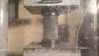 High Strength Concrete Compression Test [upl. by Eelinej]