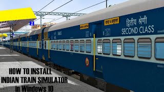 How To Install MSTS Indian Railways in Windows 10 [upl. by Lillian]