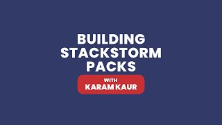 Building StackStorm Packs [upl. by Edin365]