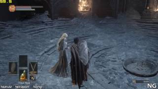 Dark Souls 3  All Bosses Sellsword Twinblades  Hardcore Mode Run [upl. by Eniroc]