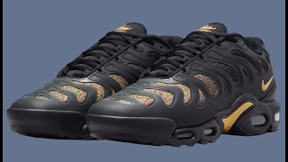 PSG x Nike Air Max Plus DriftquotAnthraciteWheat Gold Blackquot [upl. by Nilloc]