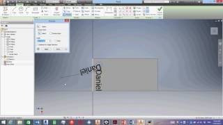 Inventor tutorial 7 Text [upl. by Anitra]