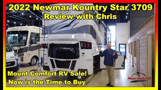 2022 Newmar Kountry Star 3709 Review  Mount Comfort RV [upl. by Polish]