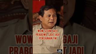 GAJI KECIL TERPAKSA JADI PENGUSAHA shorts information prabowo [upl. by Kecaj]