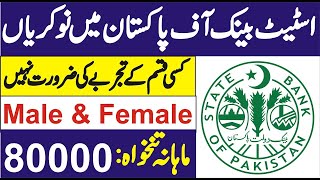 SBP Jobs 2024 State Bank of Pakistan Today bank jobs Apply Online at SBP Career Portal [upl. by Hurlow]