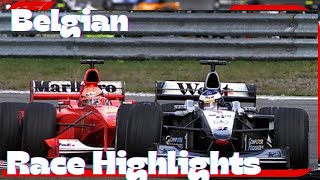 F1 2000 Belgian Grand Prix Extended Highlights [upl. by Jinny]