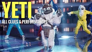 The Masked Singer Yeti All Clues Performances amp Reveal [upl. by Aleira]