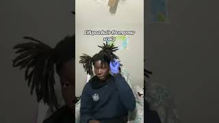 Turning dreads into Freeform dreads shorts [upl. by Gonta]