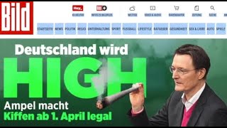 La Germania legalizza la cannabis a scopo ricreativo [upl. by Guria]