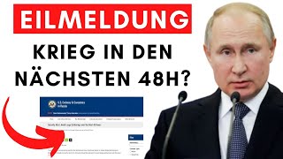 48h Warnung USA amp Deutschland geben massive Warnungen aus [upl. by Katuscha]