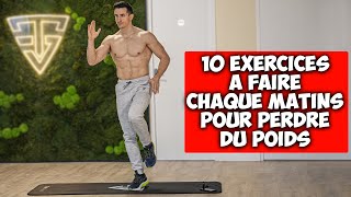 10 exercices à faire chaque matin pour perdre du poids [upl. by Xino]