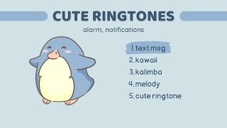 CUTE RINGTONES amp NOTIFICATION SOUNDS FREE  Zedge [upl. by Sew]