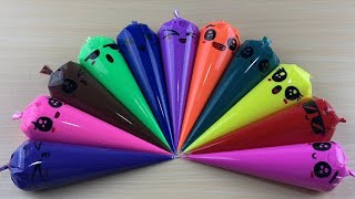 Mixing Colorfull Color Pigment Slime Making Glossy Pigment Slime  Asmr Slime 0182 [upl. by Mancino]