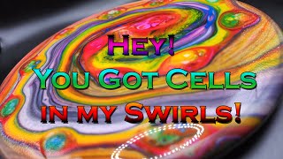 Cell Dyes With a Twist  The Lumpy Swirl  Disc Golf Dye Tutorial [upl. by Ahsemed]