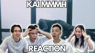 HES TOO GOOD  KAI 카이 음 Mmmh MV  Dance Practice REACTION [upl. by Raamaj]