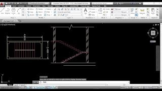 How to Draw Dog Legged Stair  2D Dog Legged Stair  2D in AutoCAD Taqnia [upl. by Way]