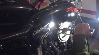 Instalación carburador MIKUNI HSR 42 en Harley davidson Dyna 1340 [upl. by Kola57]