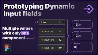 Prototyping dynamic input fields with component props 🪄 ✨ [upl. by Barvick721]