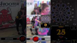 Every winning dart in the ladies singles final 🔥🔥🔥 bullshooter darts [upl. by Laktasic]