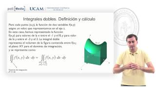 Matemáticas para la empresa II  Integrales Dobles Propiedades Alfonso Rosa [upl. by Aridatha695]