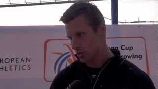 Tom Goyvaerts BEL after javelin throw men [upl. by Roman]