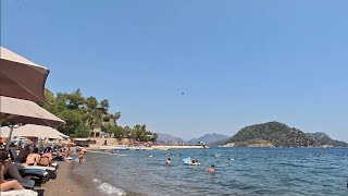 icmeler Walk to the watertaxi for Marmaris [upl. by Nimesay]