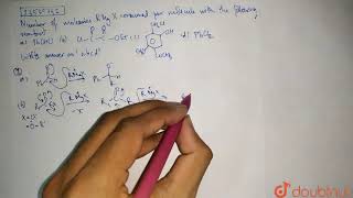 Number of RMgX consumed per molecule with the following reactant  a  PhCHO [upl. by Romalda625]