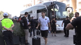 Armenia National Football Team arrives in Eskisehir [upl. by Myer]