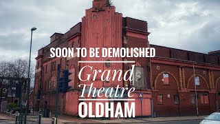 Grand theatre Oldham Urban exploration as it awaits demolition [upl. by Gudrun]