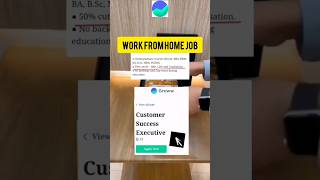 Groww Work From Home Jobs 🏡🤩 Customer Success Executive job shorts workfromhome [upl. by Yma]