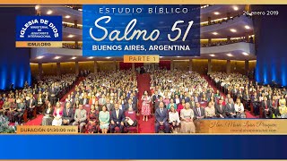 527  Estudio bíblico Salmo 51 parte 1 Buenos Aires  Argentina Hna María Luisa Piraquive [upl. by Elnore]