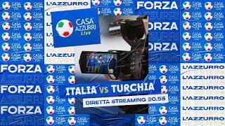 Casa Azzurri Live  ItaliaTurchia [upl. by Nowyt]