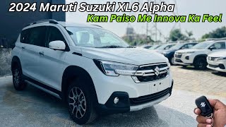 2024 Maruti Suzuki XL6 Alpha Full Detailed Review 😍 Price amp Features❤️Better Than Kia Carens [upl. by Latnahc]