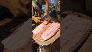 Amazing Tripletail Fish Cutting Skills In Bangladesh Fish Market shorts [upl. by Meirrak]