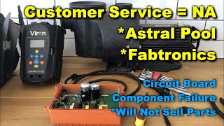 Astral Pool Fabtronics Viron P320 Pool Pump Failure  Customer Service amp Spare Parts Experience [upl. by Drislane]