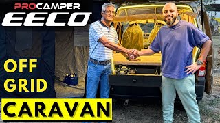 HiTech Maruti EECO Caravan  Mini Car Camper RV by ProCamper  Caravan Modification India 2024 [upl. by Bordy]