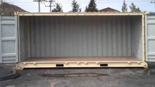 New 20 Open Side Shipping  Storage Container For Sale In Connecticut [upl. by Harold]