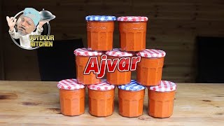 Ajvar selber machen  Hier ist das Originarezept für echten mazedonischen Ajvar [upl. by Anerdna]