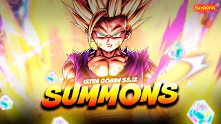 Es enserio Lo gasto todo Summons al Nuevo ULTRA GOHAN SSJ2  Dragon Ball Legends [upl. by Laspisa]