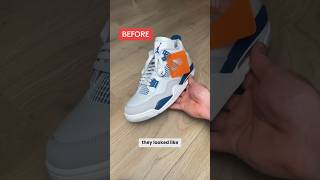 How to Loose Lace Jordan 4’s 🤩 Comment below Bow Knot or Loose Lace ⬇️ jordans sneakers shoes [upl. by Acitel]