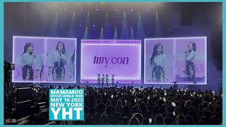 Mamamoo MyCon 4K Full Concert 51623 New York [upl. by Acinnad]