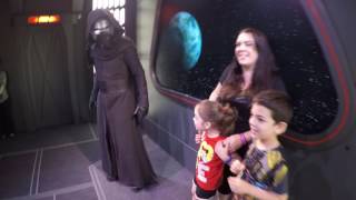 Meeting Kylo Ren in Disney World [upl. by Laeahcim]