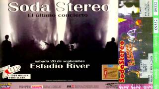 Soda Stereo  Planeador  Último Concierto River 97 1629 [upl. by Rusert]