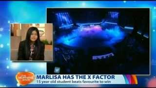 Marlisa Punzalan The X Factor Australia 2014 interview on The Morning show [upl. by Biernat949]