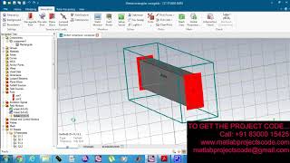 Design of slotted rectangular waveguide using CST [upl. by Elleral]