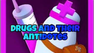 Drugs and their antidotes  Mismedicine [upl. by Talley]