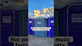 Porta Potty Speakeasy at Dusk Music Festival shorts arizona rave plur [upl. by Brandea]