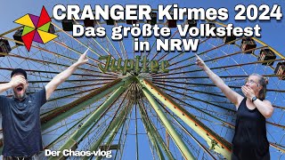 WAS ist das für eine Kirmes 😱  GRÖßTE Volksfest in NRW  Crange 2024 Vlog [upl. by Mandel]