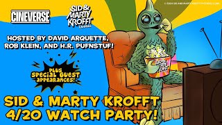 420 KROFFT WATCH PARTY with DAVID ARQUETTE ROB KLEIN and HR PUFNSTUF [upl. by Catarina724]